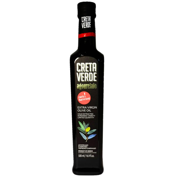 Creta Verde Agourelaio Extra Virgin Olive Oil | Early Harvest Greek Olive