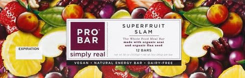 3 oz (Pack 12) PROBAR Meal Bar, Superfruit Slam