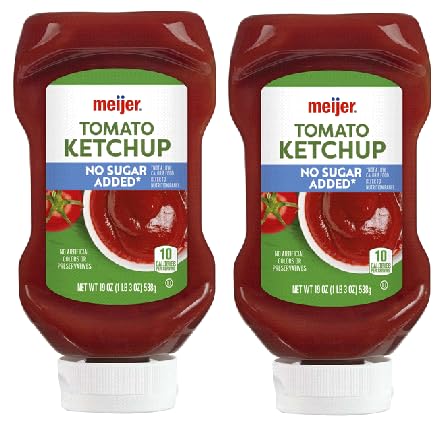 Generic No Sugar Added Ketchup (Pack Of 2 Bottles) 19 Oz