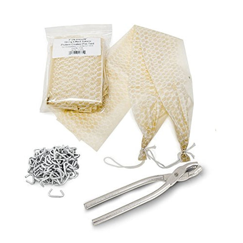 The Sausage Maker - Salami Sausage Casing Kit, Tied and Looped 76mm