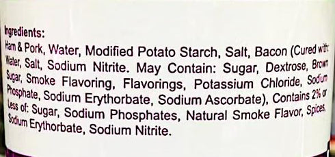 Generic 12 oz, Pack 2 Luncheon Loaf with Ham and Pork