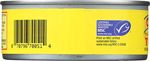 Packed 5 oz 2 Cento Solid Light Tuna in Olive Oil -- - pc