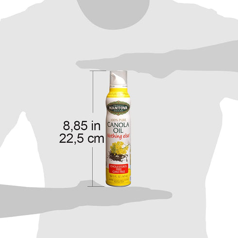 5 oz(Pack 1) Mantova Canola Oil Spray, All natural