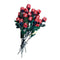 FavorOnline One Dozen Chocolate Red Roses - Solid Premium 9 1/2" Milk Chocolate