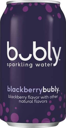 12 Bubly Sparkling Water, Blackberry, Ounce