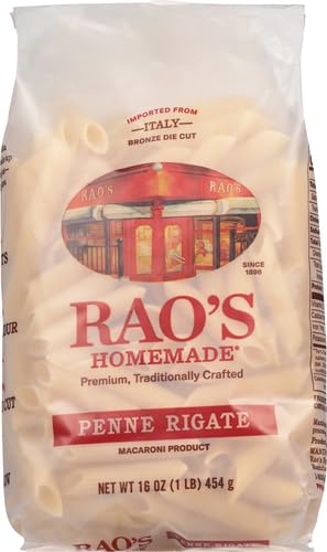 16oz, (Pack 2) Rao's Homemade Penne Pasta, Traditionally Crafted, Premium Quality, From Durum Semolina Flour