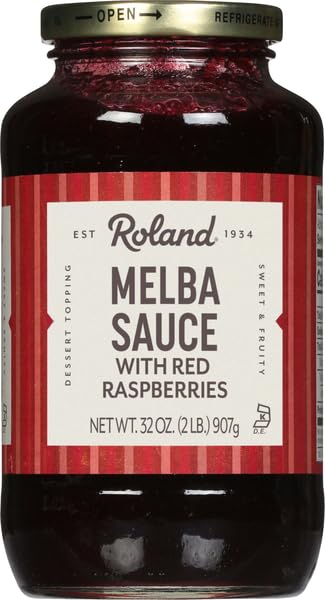 Melba 32 Roland Sauce with Black and Red Raspberries, Ounce