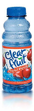 Clear Fruit 12 Pack Water 20 Ounce Bottles Non Carbonated Water Beverage (Cherry Blast)