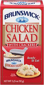 BRUNSWICK Chicken Salad (with crackers) 3.25oz 12pk