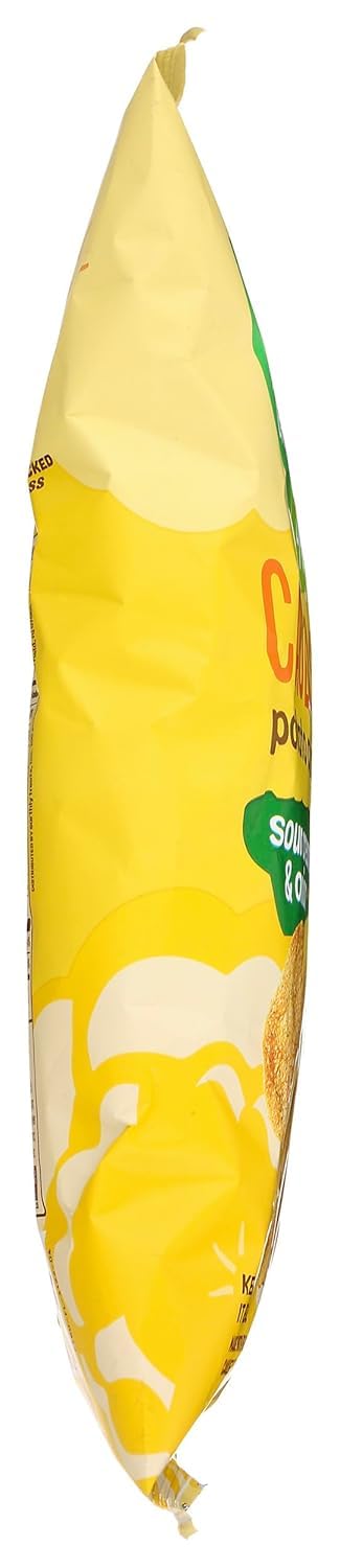 6 Pack 6 Pack) Real Food From The Ground Up Cauliflower Chips - Snack Bags (Sour Cream & Onion