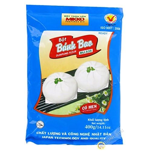 Mikko Dumpling Flour, Bot Banh Bao, 14.11 oz (400 g)