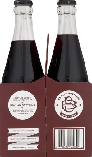 12 Oz 4 Pack Boylan Bottling Co Black Cherry Soda, Fl Bottles