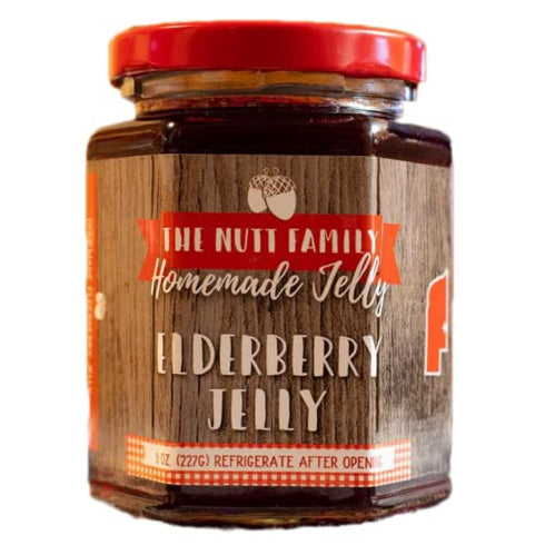 Generic Elderberry Jelly 9 oz | Pack of 2 | Nebraska Home Grown