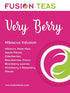 Very Berry Hibiscus Herbal Fruit Tea - Caffeine Free Loose Leaf Bulk Berries Herbs and Fruit - 5 Oz Pouch
