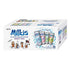 Lotte Milkis Carbonated Drink 4 Variety Flavors, Apple, Melon, Strawberry & Original, 8.45