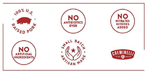 5.5 Creminelli - Italian Artisan Handcrafted Fine Meats, Sopressata, Ounce