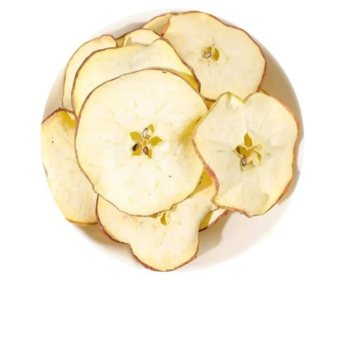 Slices-250g/8.8oz, KachiKachi Dried Apple Natural Dehydrated Apples Chips | No Sugar Added | Middle Pieces | Not