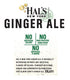 Hal's New York 20 Oz (Pack 24) Original Ginger Ale, Fl Bottles