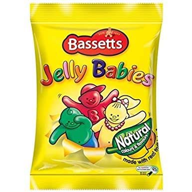 Maynards Bassetts Jelly Babies - 165g - Pack of 4