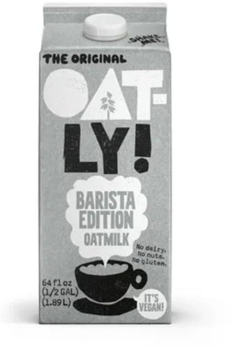 Oatly Oatmilk Barista Edition Non-Dairy Milk - 67.6 fl oz (Pack of