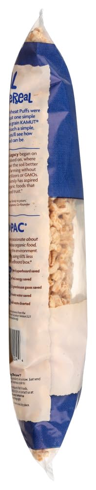 6 oz (170 Nature's Path Organic Khorasan Wheat Puffs Cereal, g)