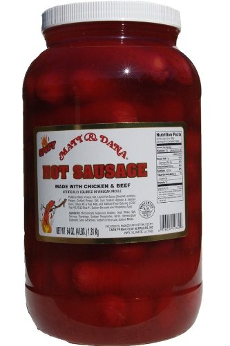 Matt & Dana Hot Sausage - Gallon