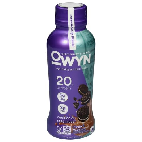 OWYN Non-Dairy Cookies & Creamless Protein Shake 12 fl oz