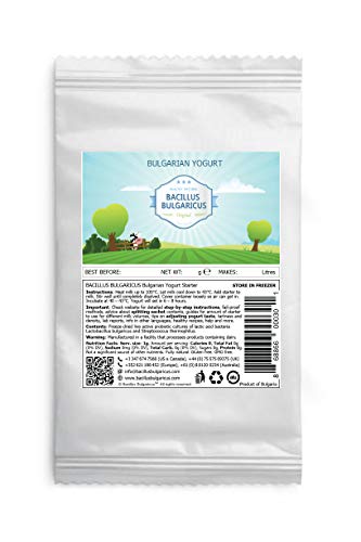 Bacillus Bulgaricus 64 Oz 2 Bulgarian Yogurt Starter (Makes / L)