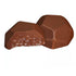3.1oz Christmas Coal Milk Chocolate Snack in Mesh Bag Candy, Holiday Treats, Individually Wrapped, Kosher Certified