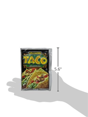 Williams 1.25 (Pack 24) Taco Seasoning Mix, Ounce