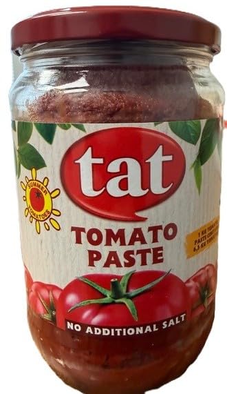 Generic Summer 25 Oz, Pack 2 Turkish Tomato Paste byTat, Domates Salcasi, No Additional Salt, Tomatoes