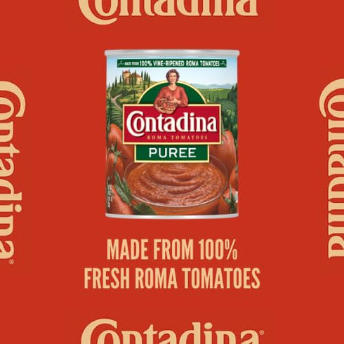 29 oz (Pack 6 Contadina Tomato Puree, of Cans)