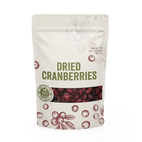 Generic Dried Cranberry, 200 Gram,100% Pure Dried Fruit, Berries, High Nutrient And Antioxidant