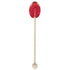 5ct Pomegranate Honey Spoons - Tea & Beverage Stirrers - Made With Real Honey - Single Bag