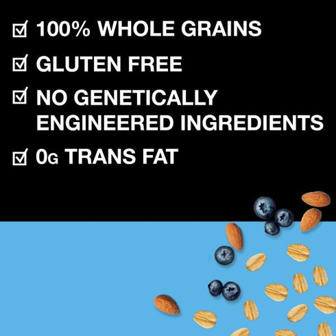 KIND Breakfast Bars, Gluten Free Healthy Snack Bar, Blueberry Almond, 100% Whole Grains, 1.76 OZ (6 Count)