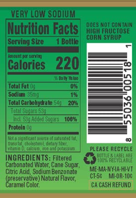 Hal's New York 20 Oz (Pack 24) Original Ginger Ale, Fl Bottles