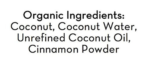 All-Natural NUCO Coconut Wraps, Paleo, Gluten Free, Vegan, Non-GMO, Raw Veggie, Cinnamon Flavor, 5 Count