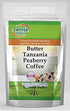 Larissa Veronica Butter Tanzania Peaberry Coffee (Gourmet, Naturally Flavored, Whole Coffee Beans) (4 oz,