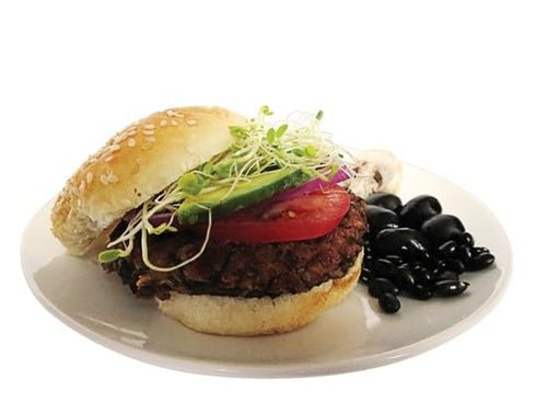 Vegan Burger (18 10+ Serving Bag): B.B. & Ohh! Black Bean and Olive Mix - Long Term Storage Years