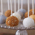 NIPEOR 4.6oz (130g) White Sugar Crystals Edible Sprinkles for Cake & Cupcake Decorating, Christmas & Holiday Baking