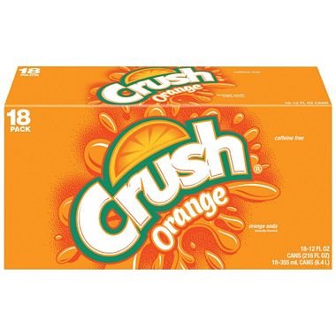 Orange Crush Crush Orange Soda (12 oz. cans, 18 pk.)