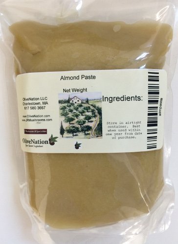 OliveNation Almond Paste, Sweetened Blanched Ground Almonds - 8 ounces