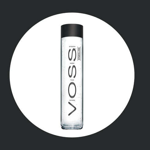 375 Ml 12.7 Oz (Pack 9) VOSS Sparkling Water From Norway Naturally Pure For A Crisp, Refreshing Taste, Glass Bottled