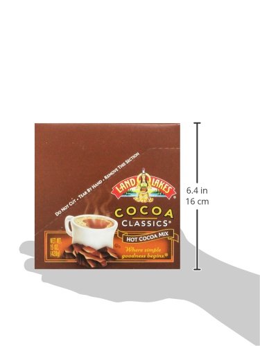 COCOA CLASSICS 1.25-Ounce Packets (Pack 36) Land O Lakes , Mint & Chocolate Hot Cocoa Mix