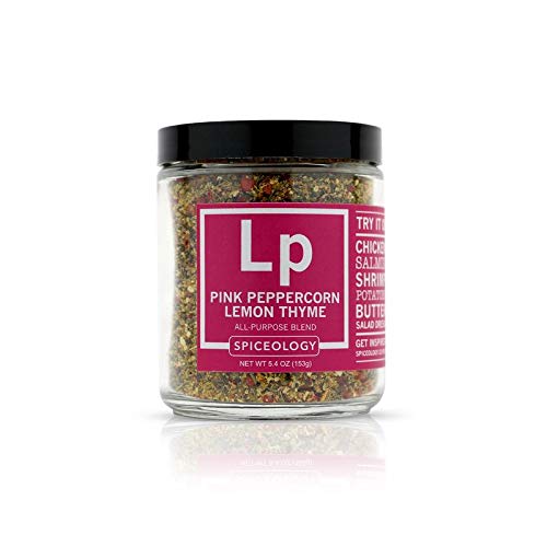 Pink Peppercorn Lemon Thyme - All-Purpose Grilling Spice Rub - 5.4 Ounces