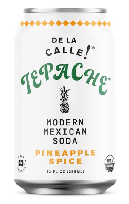 6 Pack 3 Modern Mexican Soda | | Flavor | Organic | Non-Alcoholic | Non-GMO | Pineapple Spice | Mango Chili | Mandarin