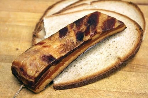 Generic 2Lbs German Double Smoked Bacon Chunk By Forest Pork