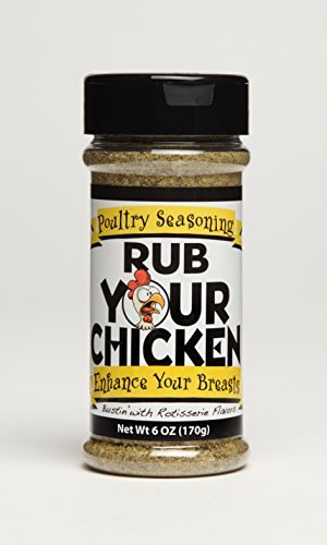OLD WORLD SPICES & SEASONINGS INC Rub Your Chicken Rotisserie Flavor Seasoning - Pack of 3 6 Ounce