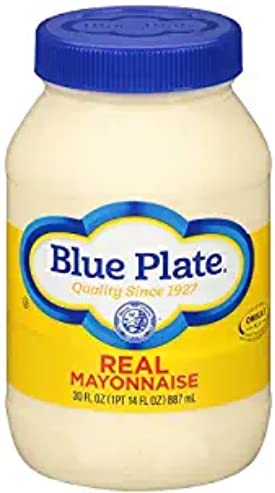 Blue Plate Real Mayonnaise, 30 Ounce Jar (3 Set(30 Ounce Jar))