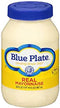 Blue Plate Real Mayonnaise, 30 Ounce Jar (3 Set(30 Ounce Jar))